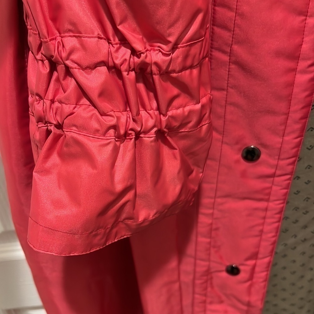 CANADIENNE vintage   rain trenchcoat size medium - Picture 7 of 10